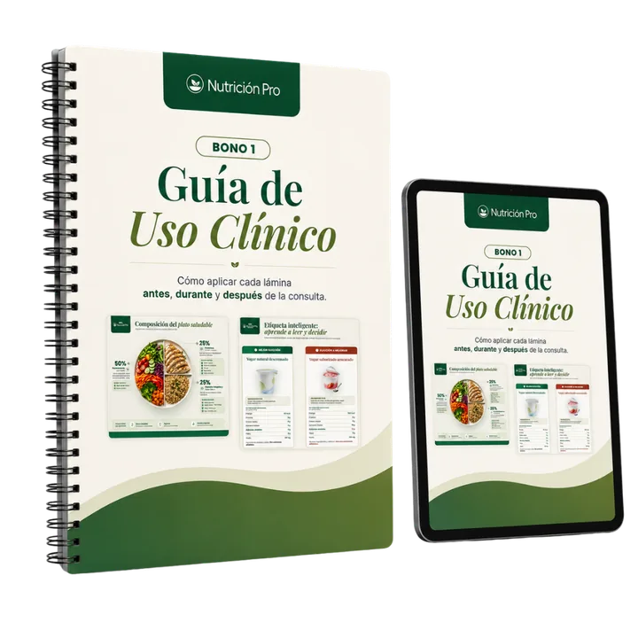 Mockup del Bono 1 Guía de Uso Clínico